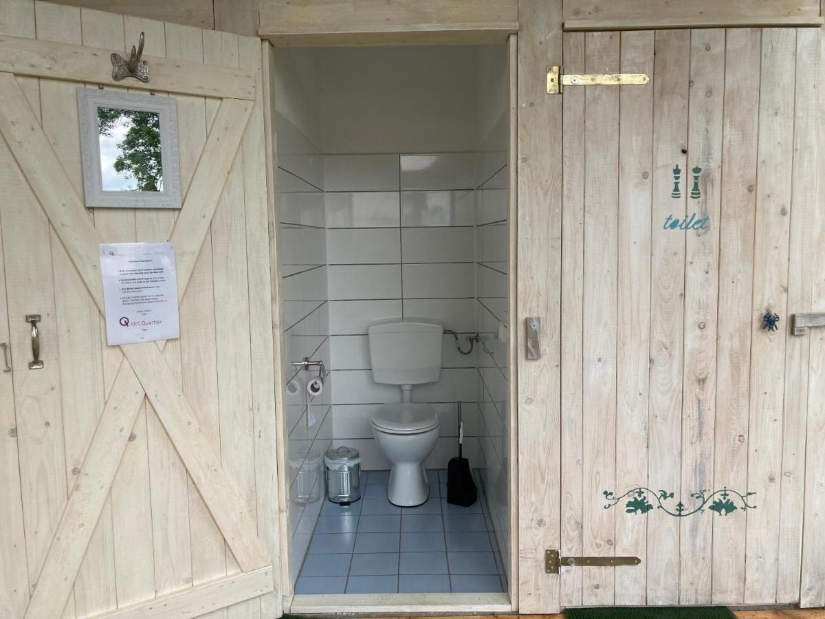 Mongolische Jurte Im Art.Quartier Hotel Velgast Ngoại thất bức ảnh